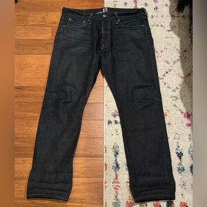 $299 Indigofera Buck 9 Selvedge Denim Jeans 37x31